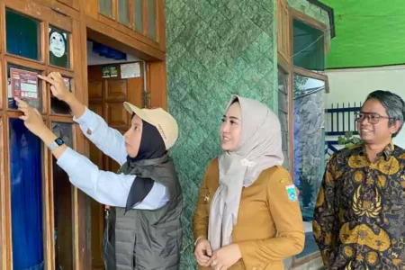 Proses Coklit KPU Kabupaten Malang.