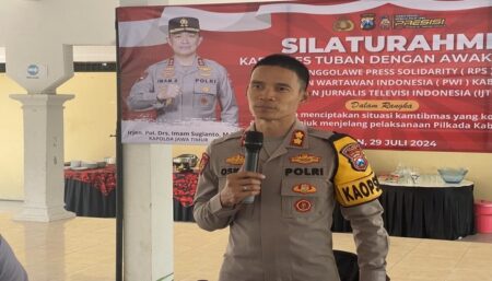 Kapolres Tuban AKBP Oskar Syamsuddin. [foto: Diah Ayu/beritajatim.com]