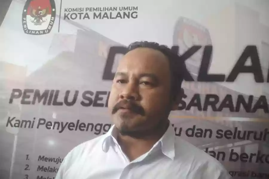 Ketua KPU Kota Malang, Muhammad Toyib.