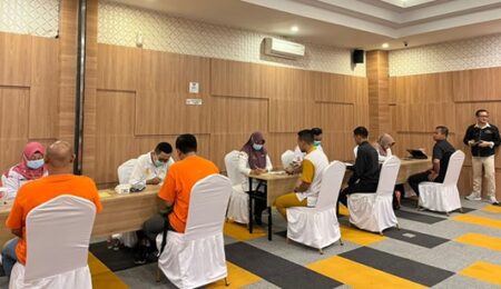 Front One Ratu Hotel Nganjuk Lakukan Pemeriksaan Kesehatan Seluruh Karyawan foto beritajatim