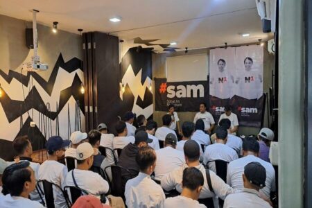 SAM Bocorkan Kaesang Restui Ali Muthohirin di Pilwali Kota Malang Relawan SAM pendukung Ali Muthohirin.