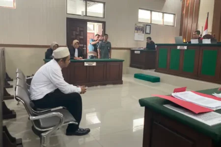 Konten Tukar Pasangan, Samsudin Blitar Dituntut 2 Tahun 6 Bulan foto beritajatim