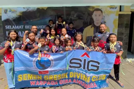 Atlet klub binaan PT Semen Indonesia (Persero) Tbk (SIG) Pabrik Tuban raih prestasi dari event Porkab 2024.