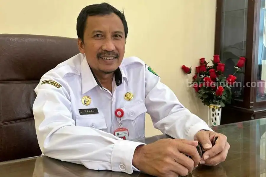 Kepala Diskop UKM dan Perdagangan Sumenep, Moh. Ramli.