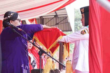 Peringati HUT Ke-79 RepubIik Indonesia, Inilah Harapan Pj Wali Kota Kediri kepada Masyarakat
