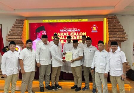 Rekom Gerindra untuk Pilbup Malang Jatuh ke Sanusi-Lathifah