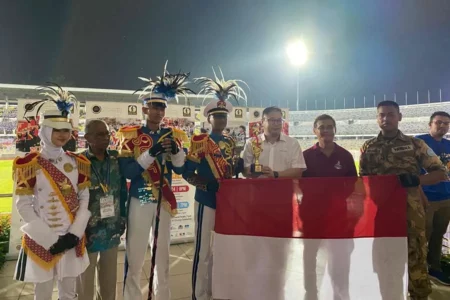 SMA Negeri 3 Taruna Madiun Borong Medali di Ajang MIMAC 2024 Tim marching band SMA Negeri 3 Taruna Angkasa Madiun meraih medali di ajang MIMAC 2024 di Malaysia.