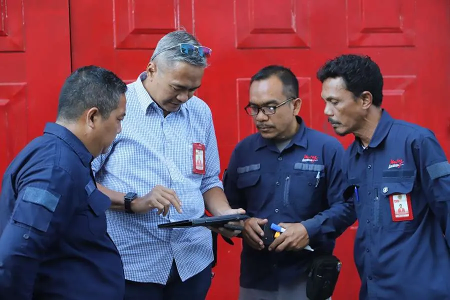 Tim Sie Layout dan Dekorasi PKKMB 2024 Untag Surabaya.