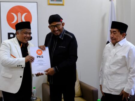 Fauzi – Imam Hasyim Terima Rekom PKS Maju Pilkada Sumenep foto beritajatim
