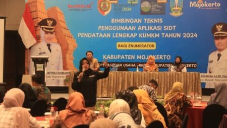 Ratusan Enumerator di Kabupaten Mojokerto Ikuti Bimtek SIDT