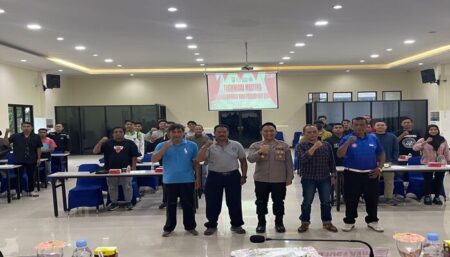 Semarakkan HUT RI ke -79, Polres Malang Gelar Turnamen Voli Presisi Cup 2024