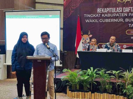 KPU Gresik Tetapkan DPS Pilkada 972.507 Orang foto beritajatim