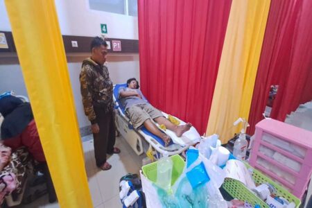 Pemuda Purwosari Pasuruan Dibacok 5 Orang Tak Dikenal saat Nongkrong foto beritajatim