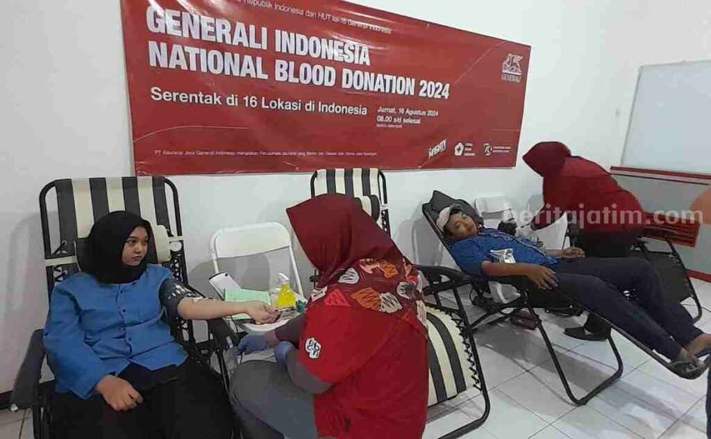 Acara Generali Indonesia yang berlangsung di Malang diikuti ratusan pendonor. (Foto: Istimewa)