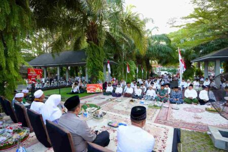 Tasyakuran dan Doa Bersama di Taman Makam Pahlawan Banyuwangi