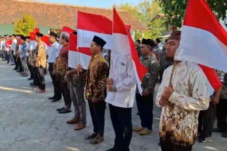 Eks Jamaah Islamiyah di Madiun Rayakan HUT RI dengan Semangat Kebangsaan