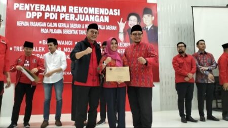 Sah! PDIP Usung Ning Ita – Arisandi Maju Pilwali Kota Mojokerto 2024 Kota Mojokerto