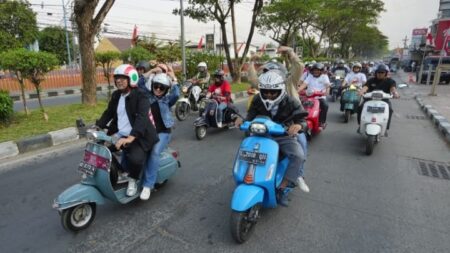 Komitmen Jaga Kebersamaan dan Menghargai Perbedaan, Pemkot Mojokerto Gelar Sumpah Amukti Bervespa Jelang Pilkada 2024
