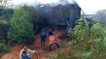 Pabrik di Mojokerto Terbakar