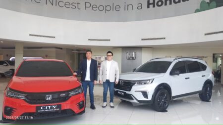 GIIAS Surabaya 2024 siap menghadirkan kejutan bagi para pengunjung, terutama di booth Honda Surabaya Center (HSC).