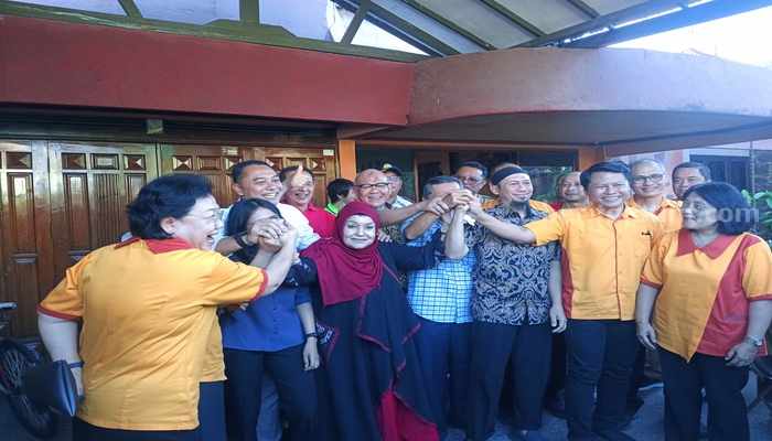Perdamaian Sekolah Petra dengan RW di Surabaya (dok. Rama Indra/beritajatim.com).