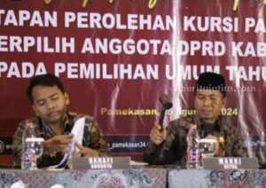 KPU Pamekasan Tetapkan Perolehan Kursi Parpol dan 45 Legislator