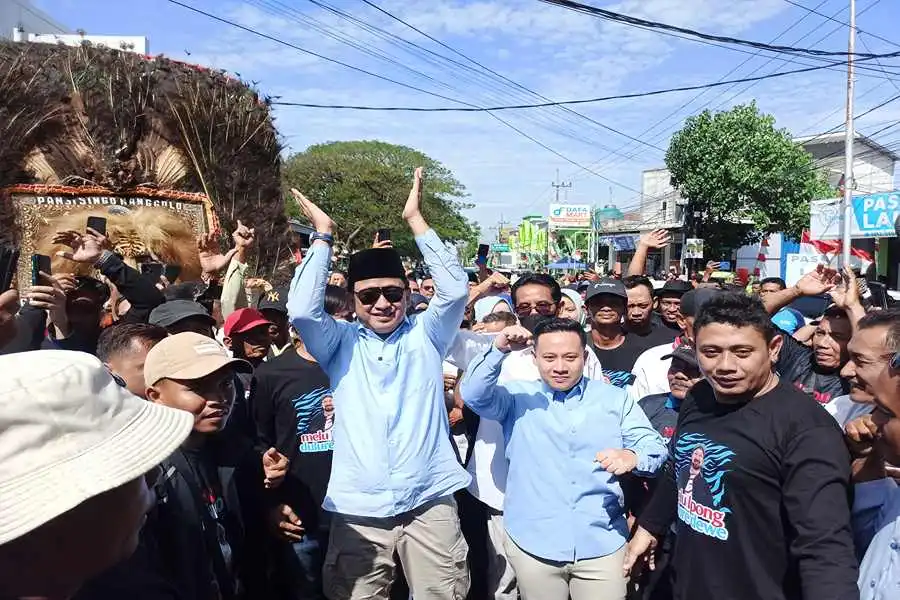 Diusung 3 Parpol, Ipong-Luhur Daftar KPU Ponorogo