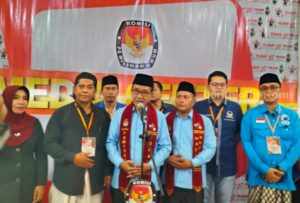 Pasangan Kholil-Sukri Resmi Daftar di KPU Pamekasan