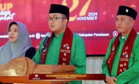 Ra Baqir dan Taufadi Didukung 4 Parpol di Pilkada Pamekasan