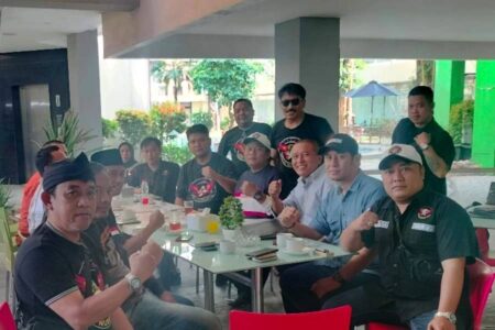 Konsolidasi pembentukan organisasi masyarakat DPC Squad Nusantara Bojonegoro.