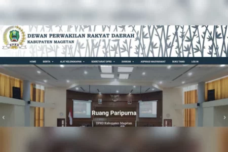 Sempat Diretas, Situs Resmi DPRD Magetan Kembali Normal