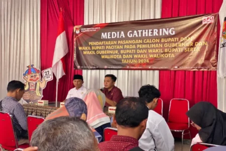 KPU Pacitan Resmi Buka Pendaftaran Cabup-Cawabupo Hari ini KPU Pacitan