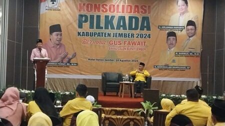 Belasan Pengurus dan Kader Golkar Jember Boikot Konsolidasi dengan Fawait