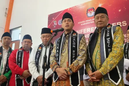 Mas Lindra Ungkap Alasan Pilih Joko Sarwono Jadi Cawabup Tuban foto berita jatim