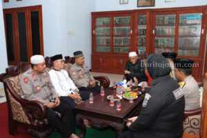 Pilkada Damai, Kapolres Sumenep Kunjungi Pesantren Al Karimiyyah