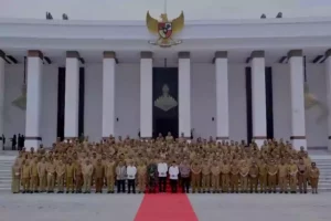 Hadiri Pengarahan Jokowi, Pj Iwan Kurniawan Pastikan Pilkada Kota Malang Lancar Pj Wali Kota Malang Iwan Kurniawan saat di IKN