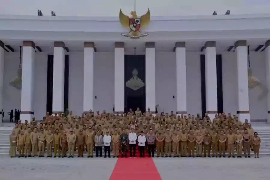 Pj Wali Kota Malang Iwan Kurniawan saat di IKN