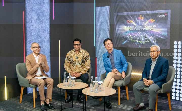 Indosat Catat Laba Bersih Rp2,7 Triliun