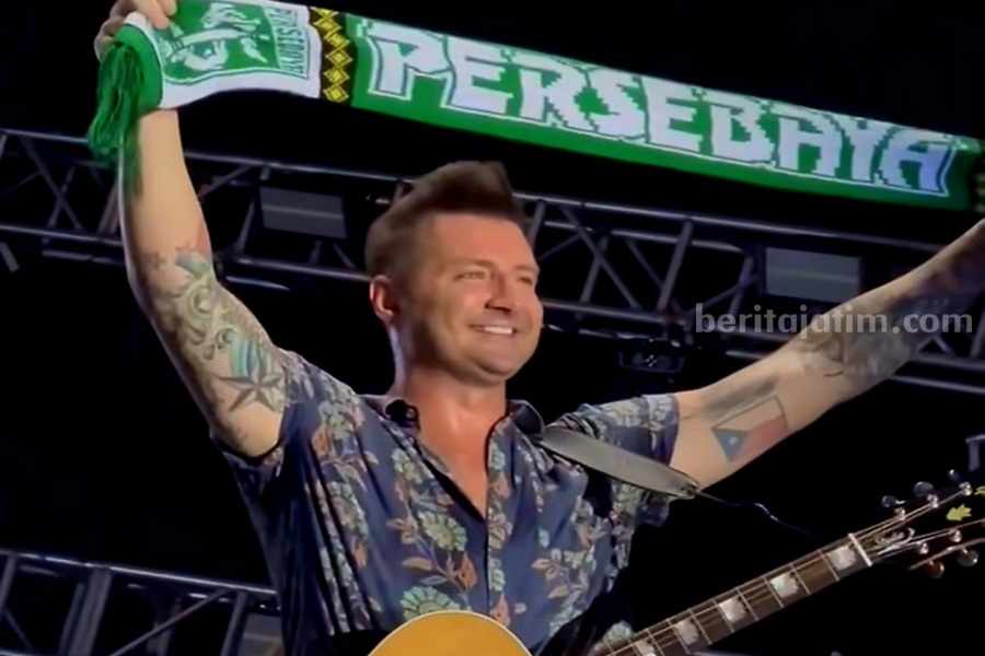 Secondhand Serenade Kenakan Slayer Persebaya di SOD Festival Vol. 6