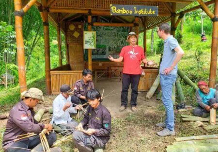 Bamboo Institute milik UMM. (Dani/Beritajatim.com)
