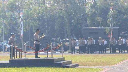 Musim Hujan Jadi Fokus Pengamanan Polres Mojokerto Operasi Mantap Praja