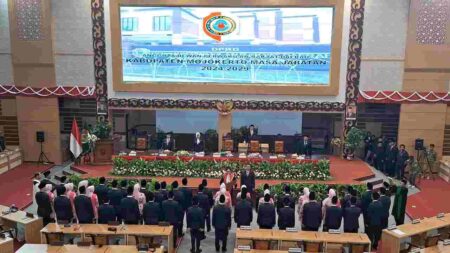 50 Anggota DPRD Kabupaten Mojokerto Dilantik, Ini Daftarnya DPRD Mojokerto