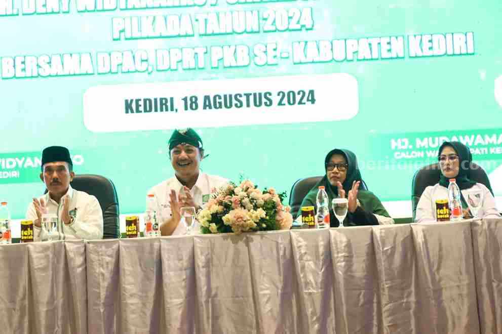 Pasangan bacalon Bupati Kediri Deny - Mudawamah paparkan 9 program prioritas untuk wujudkan Kediri Hebat