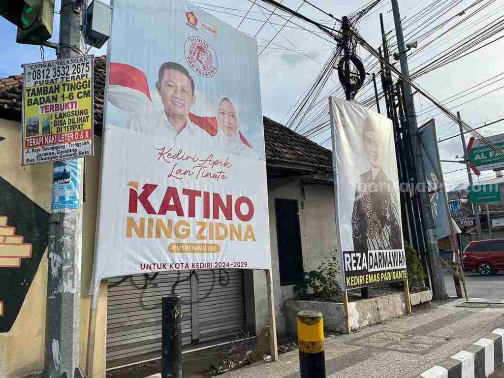 Katino - Ning Zidna Gagal Maju Pilkada Kota Kediri