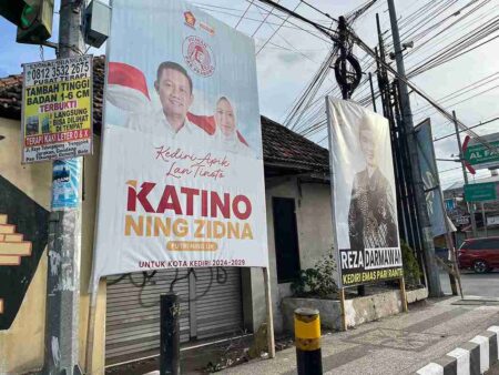 Katino - Ning Zidna Gagal Maju Pilkada Kota Kediri