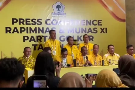 Bahlil Lahadalia Terpilih Aklamasi Jabat Ketum Golkar 2024-2029 foto berita jatim