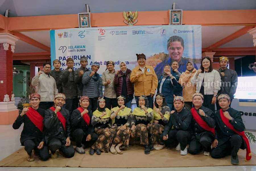 Relawan Bakti BUMN Batch VI Pasuruan: Peringatan HUT RI dan Gelar Pesta Rakyat