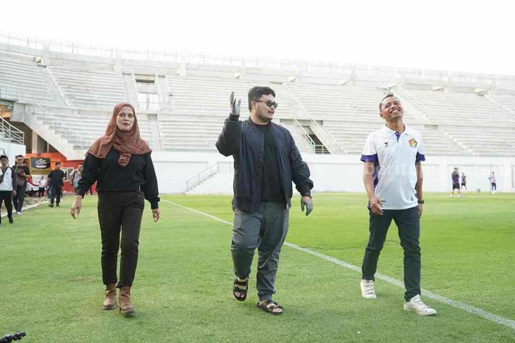 Persik Kediri Latihan Perdana di Stadion Gelora Daha Jayati
