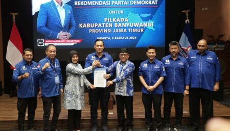 Demokrat Rekom Ipuk Fiestiandani - Mujiono di Pilkada Banyuwangi