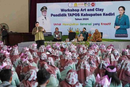 Mas Dhito Sebut 2025 Semua Pendidik Tapos di Kabupaten Kediri Akan Terima Insentif.